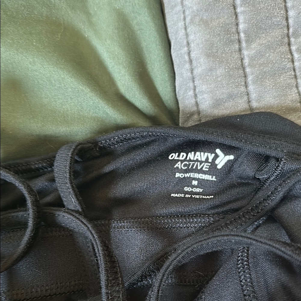 Old Navy Active Black athletic dress with built in bodysuit